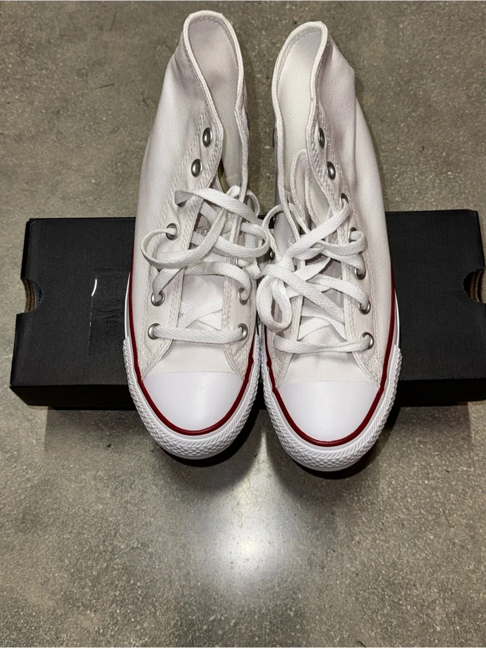 NIB Converse All Star Optical White High Top Sneakers Men’s 6/Women’s 8, M7650C